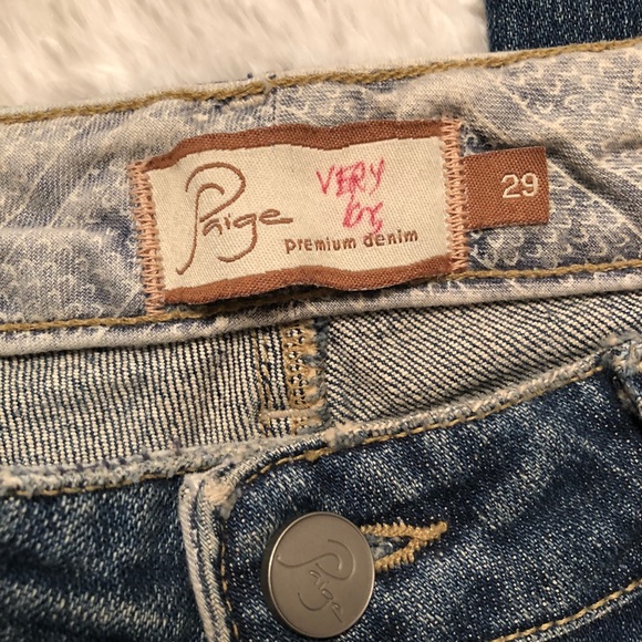 Paige premium denim Hollywood hills jeans sz 29 - Picture 5 of 8
